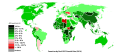 Image 26Countries by real GDP growth rate in 2014. (Countries in brown were in recession.) (from Contemporary history)