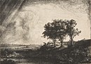 『三本の木』1643年 ダリッジ美術館所蔵