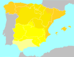 (zonas bilingües)     Septentrional     Dialectos de transición     Dialecto andaluz