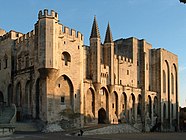 Façade of the Palais des Papes, Avignon (1252–1364)