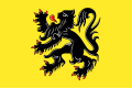 Image 14The flag of Flanders incorporating the Flemish lion, also used by the Flemish Movement. (from History of Belgium)