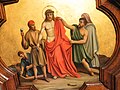 10th Station: Jesus is stripped of his garments (sometimes called the "Division of Robes")
