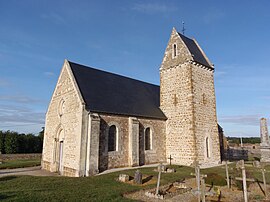 The church in Martainville