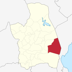 Map of Nueva Ecija with Gabaldon highlighted