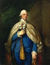 Portrait of George III in Parliament Robes, Thomas Gainsborough, 1785