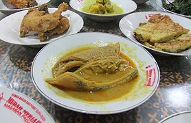 Gulai babat, masakan Padang