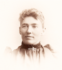 Bust-length portrait of Henrietta Hooker