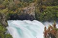 The main fall in the Huka Falls, Taupo, NZ