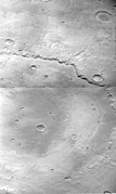 Viking Orbiter 1 mosaic of part of Huygens