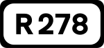 R278 road shield}}