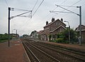 Ascq station, from east