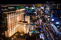 The Las Vegas Strip, largely located within Paradise