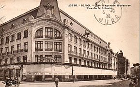 Les Magasins Modernes des années 1900, actuelles Galeries Lafayette