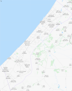 al-Fukhari is located in Gaza Strip