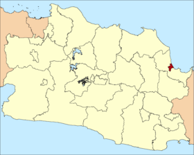 Localisation de Cirebon