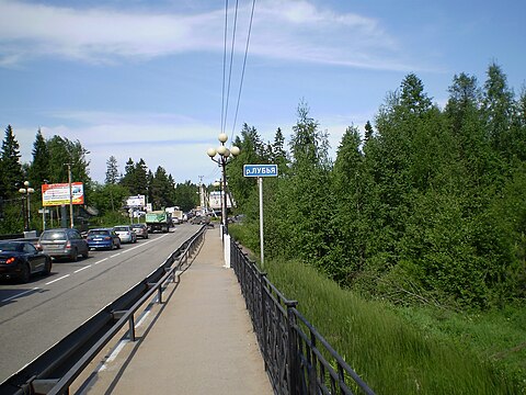 Мост через Лубью по Колтушскому шоссе