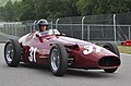 Una Maserati 250F (1954-60) in rosso Maserati