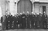 Photo historique de l'Hospitalité Notre-Dame de Lourdes.