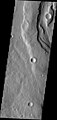 Padus Vallis, as seen by THEMIS. Padus Vallis is in the Memnonia quadrangle.