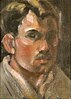 Self-portrait of American painter Rinaldo Cuneo
