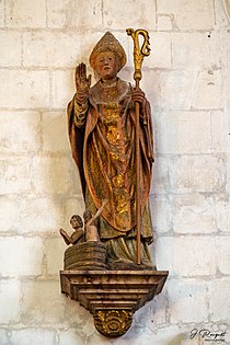 Statue de Saint Nicolas.