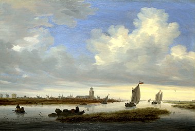 Deventer, vu du Nord-Ouest (1657) National Gallery, Londres