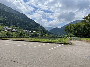 富山県南砺市下梨の下梨城跡