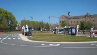 Arrêts de bus.