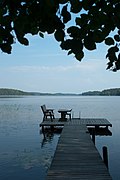 Le lac Suontee à Joutsa.