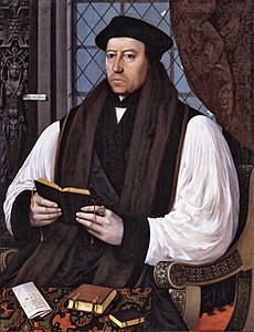 Thomas Cranmer, by Gerlach Flicke