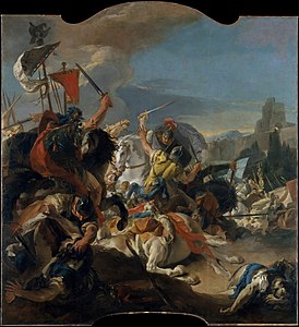 Battle of Vercellae, by Giovanni Battista Tiepolo