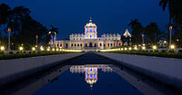 Ujjayanta Palace, which houses the Tripura State Museum. Tripura became a state on 21 January 1972.