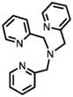 Tris(2-pyridylmethyl)amine, a tetradentate tripodal ligand popular in bioinorganic chemistry.[5]