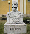 Türr plaque at the Bajá Museum