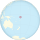 Les îles Tuvalu sur le globe terrestre.