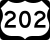 U.S. Route 202 Alternate marker