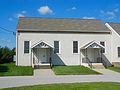 Friends meeting house, once used as a Grange building, is now used as a Sunday school by the Grace Fellowship Church