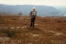 Václav Marek in Börgefjell in 1979