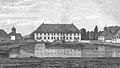 Le bâtiment principal, vers 1870.