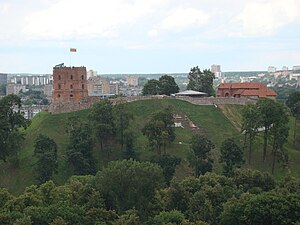 Вид Виленского замка