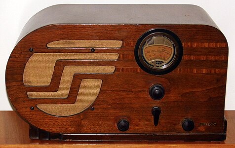 Philco table radio (c. 1937)