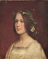 Portrait of a Young Woman with Ivy in her Hair