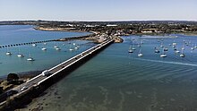 Langstone bridge from Hayling Island