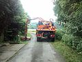 Unimog mowing in Germany