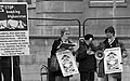 Image 1A protest opposite Downing Street in October 2008 (from Protests against the war in Afghanistan)