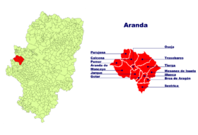Localisation de Aranda
