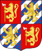 Arms of Magnus VII of Sweden-Norway