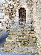 Escalier menant au clocher