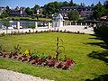 Garden near the lake