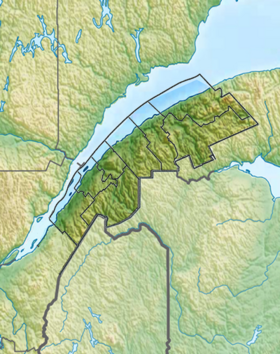 Voir sur la carte topographique du Bas-Saint-Laurent